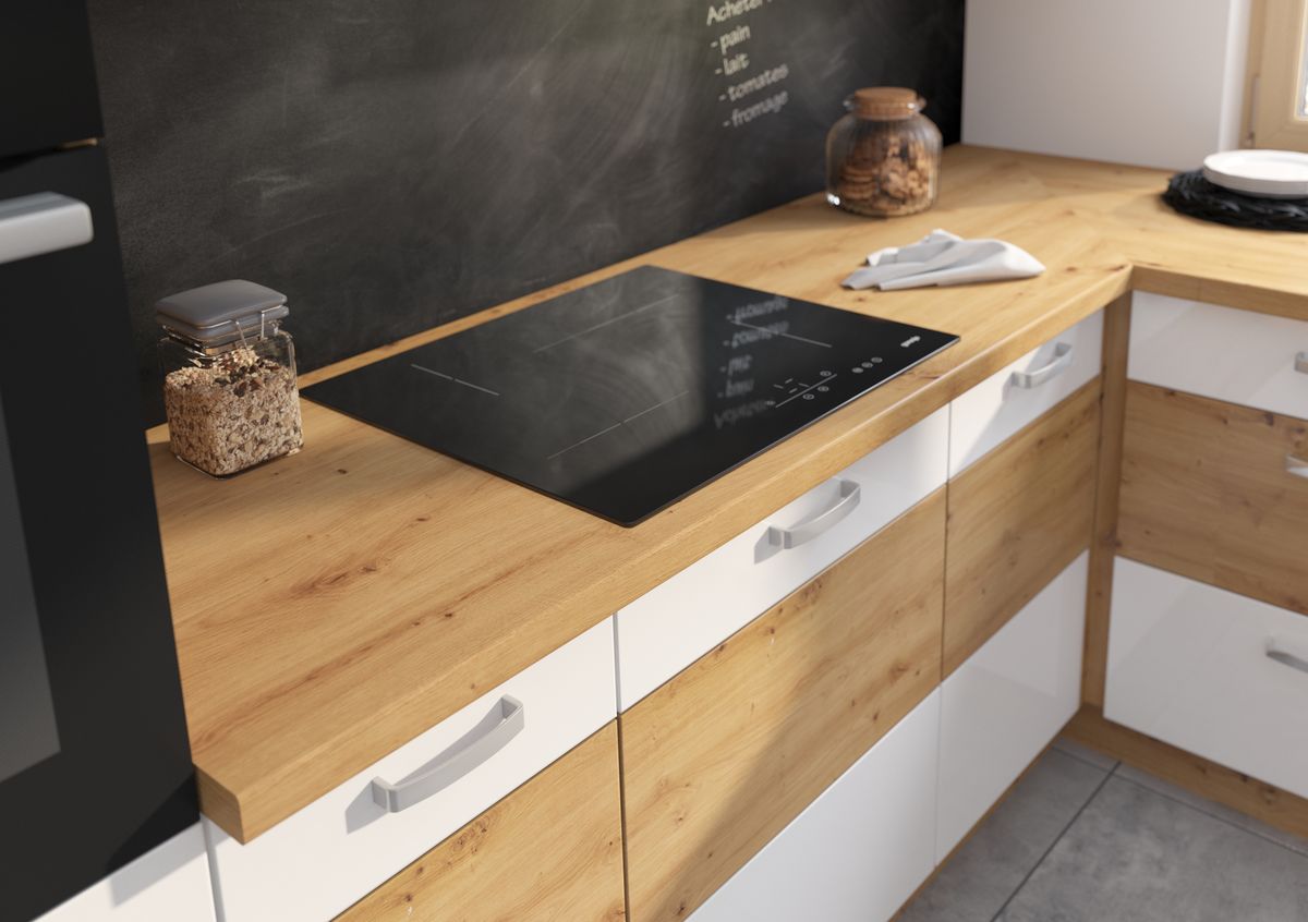 ARTISAN Modular Kitchen – White Gloss or Cappuccino Gloss