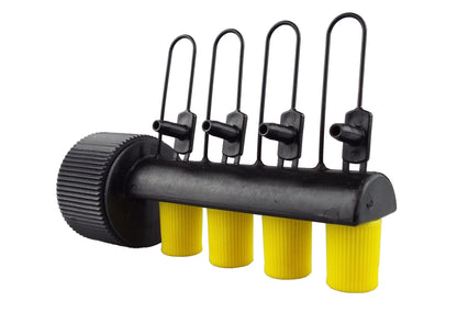 4-Way Micro Irrigation Tube Manifold Connector