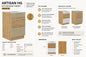 ARTISAN Modular Kitchen – White Gloss or Cappuccino Gloss - PARTS option