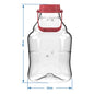 10L 15L 20L 25L Fermentation Demijohn Wine Making PET Airlock Wide Neck