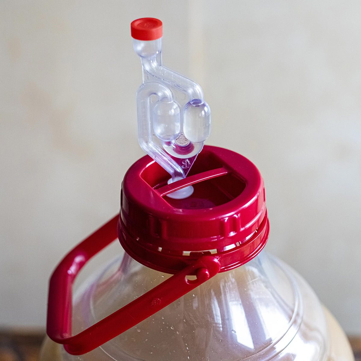 10L 15L 20L 25L Fermentation Demijohn Wine Making PET Airlock Wide Neck