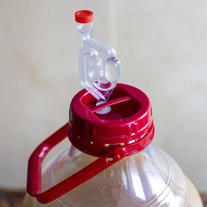 10L 15L 20L 25L Fermentation Demijohn Wine Making PET Airlock Wide Neck