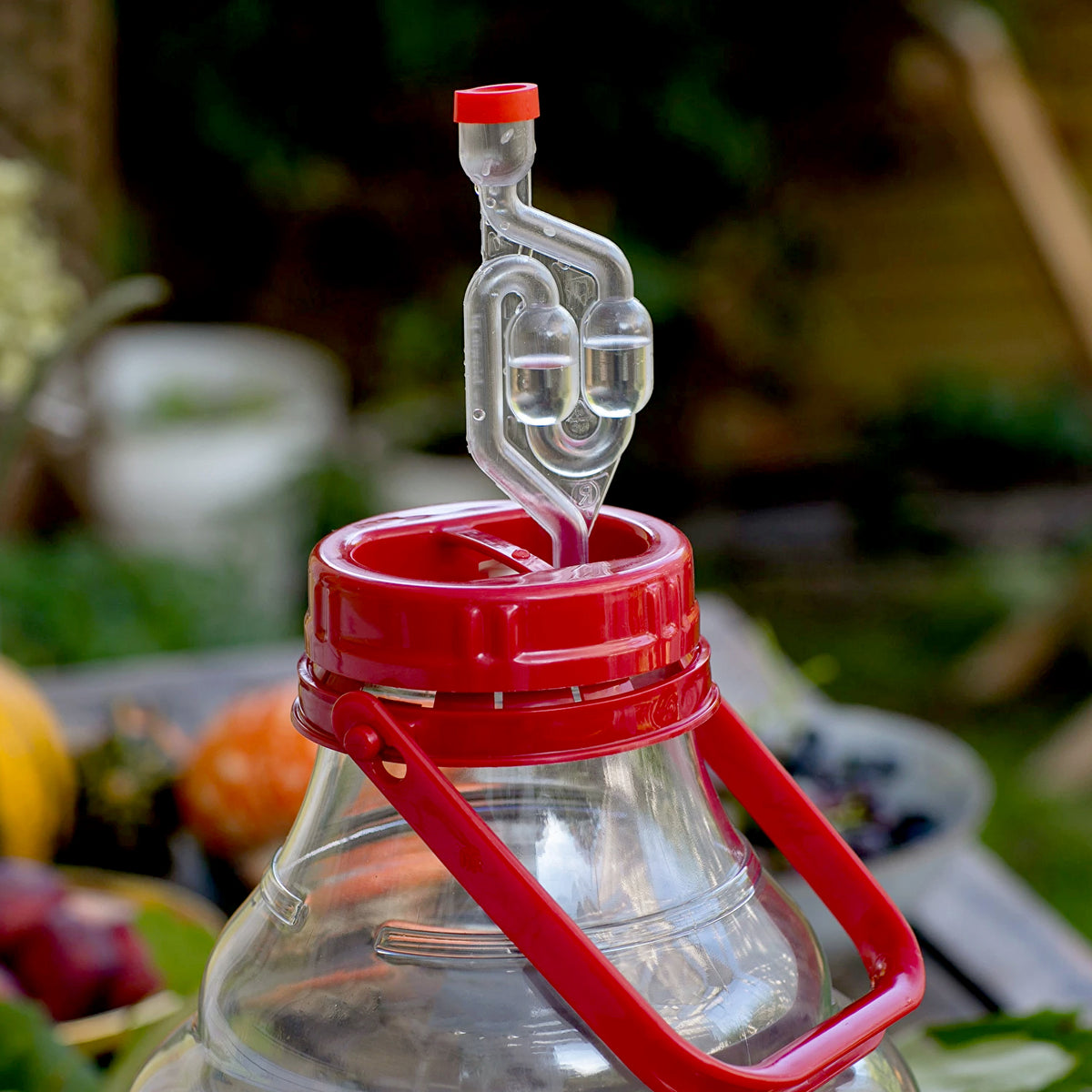 10L 15L 20L 25L Fermentation Demijohn Wine Making PET Airlock Wide Neck