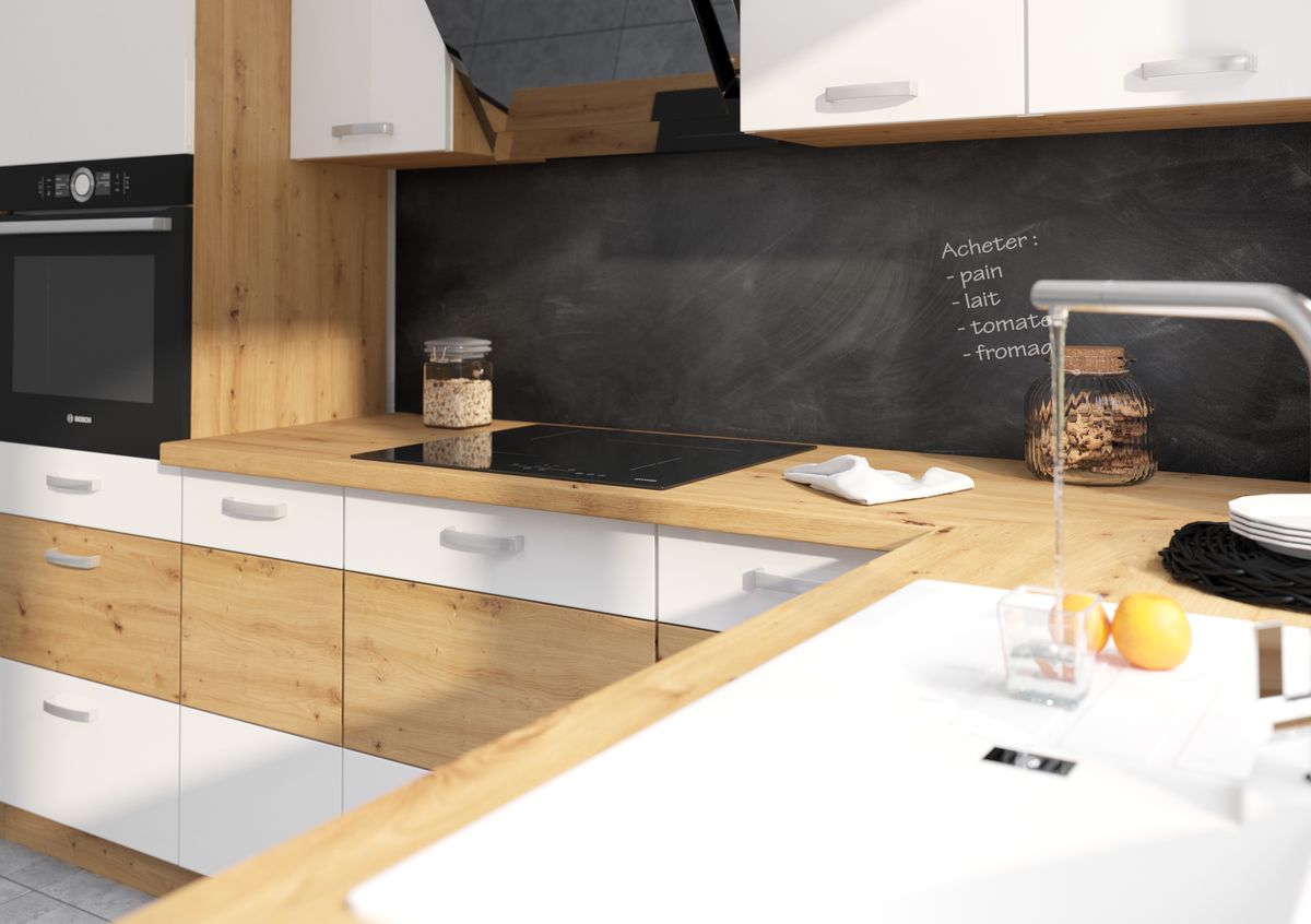 ARTISAN Modular Kitchen – White Gloss or Cappuccino Gloss