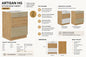 ARTISAN Modular Kitchen – White Gloss or Cappuccino Gloss - PARTS option