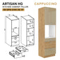 ARTISAN Modular Kitchen – Cappuccino Gloss - PARTS option