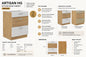 ARTISAN Modular Kitchen – White Gloss or Cappuccino Gloss