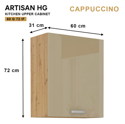 ARTISAN Modular Kitchen – White Gloss - PARTS option