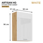 ARTISAN Modular Kitchen – White Gloss - PARTS option
