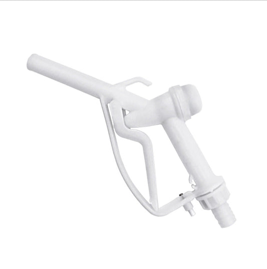 White Fuel Pump Gun – 1” Barb Inlet/25mm Outlet