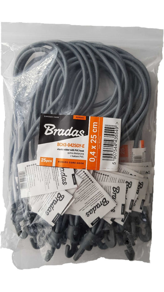 25cm Hooked Bungee Cord