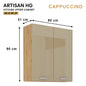 ARTISAN Modular Kitchen – Cappuccino Gloss - PARTS option
