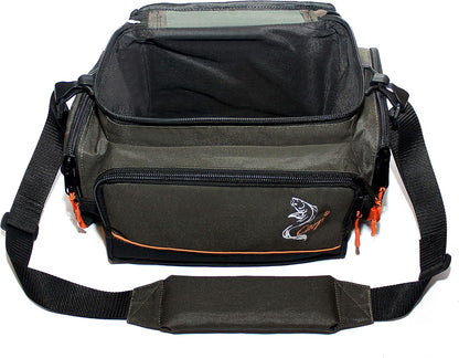 Fishing Tackle Bag Large Waterproof Carryall Carp Feeder Lure Storage - 600D