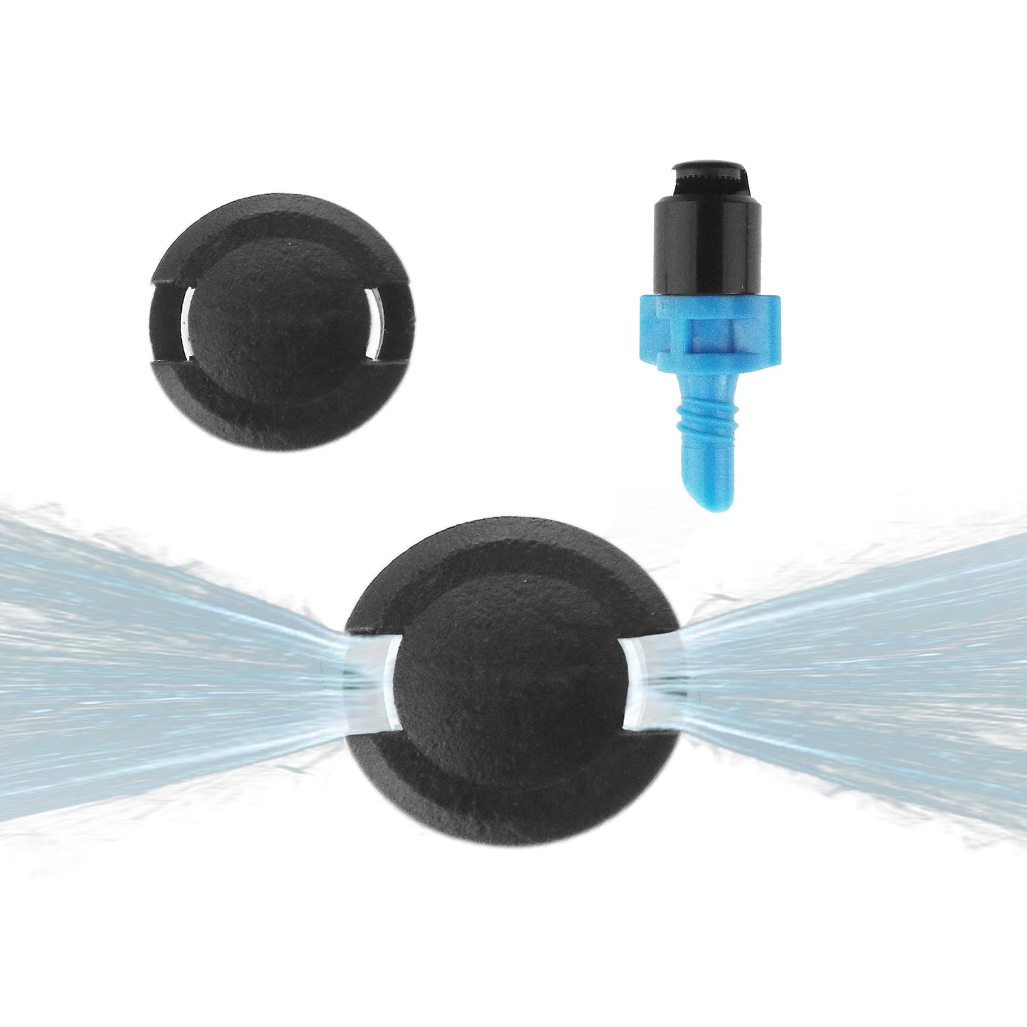 Antelco Winged 2x20° Micro Strip Spray Jet, Supplied Pre-Assembled
