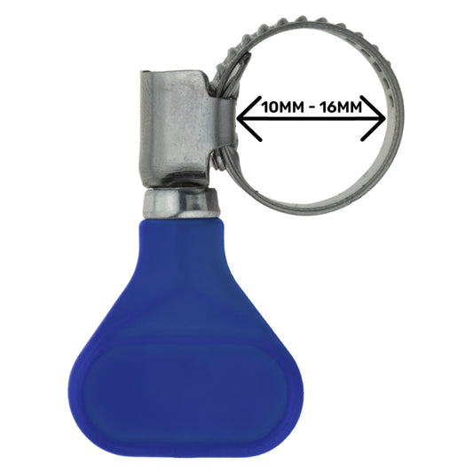 Adjustable A2 Hose Clamp for 10mm to 16mm Hoses