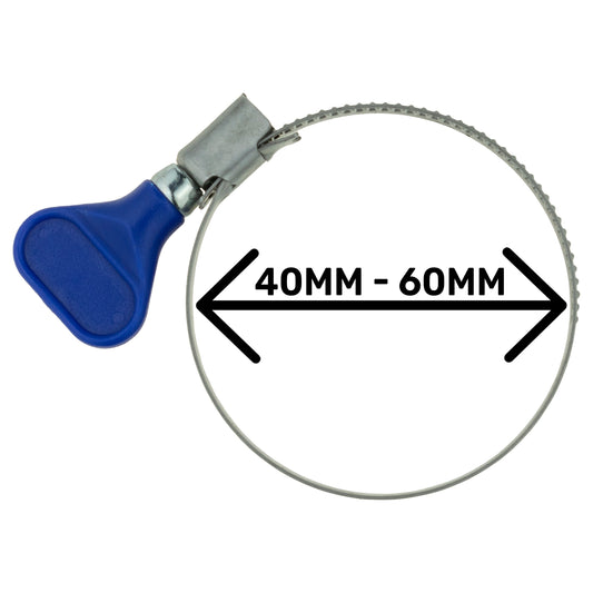A2 Stainless Steel Hose Clamp 40mm-60mm