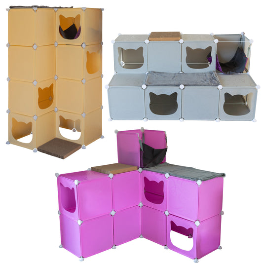 Maxi-Sized Kitty Cubby Play Tower