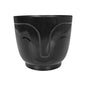 Atena Decorative Pot 165mm Black – No Drainage Hole