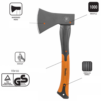 1000g Fibreglass Universal Axe