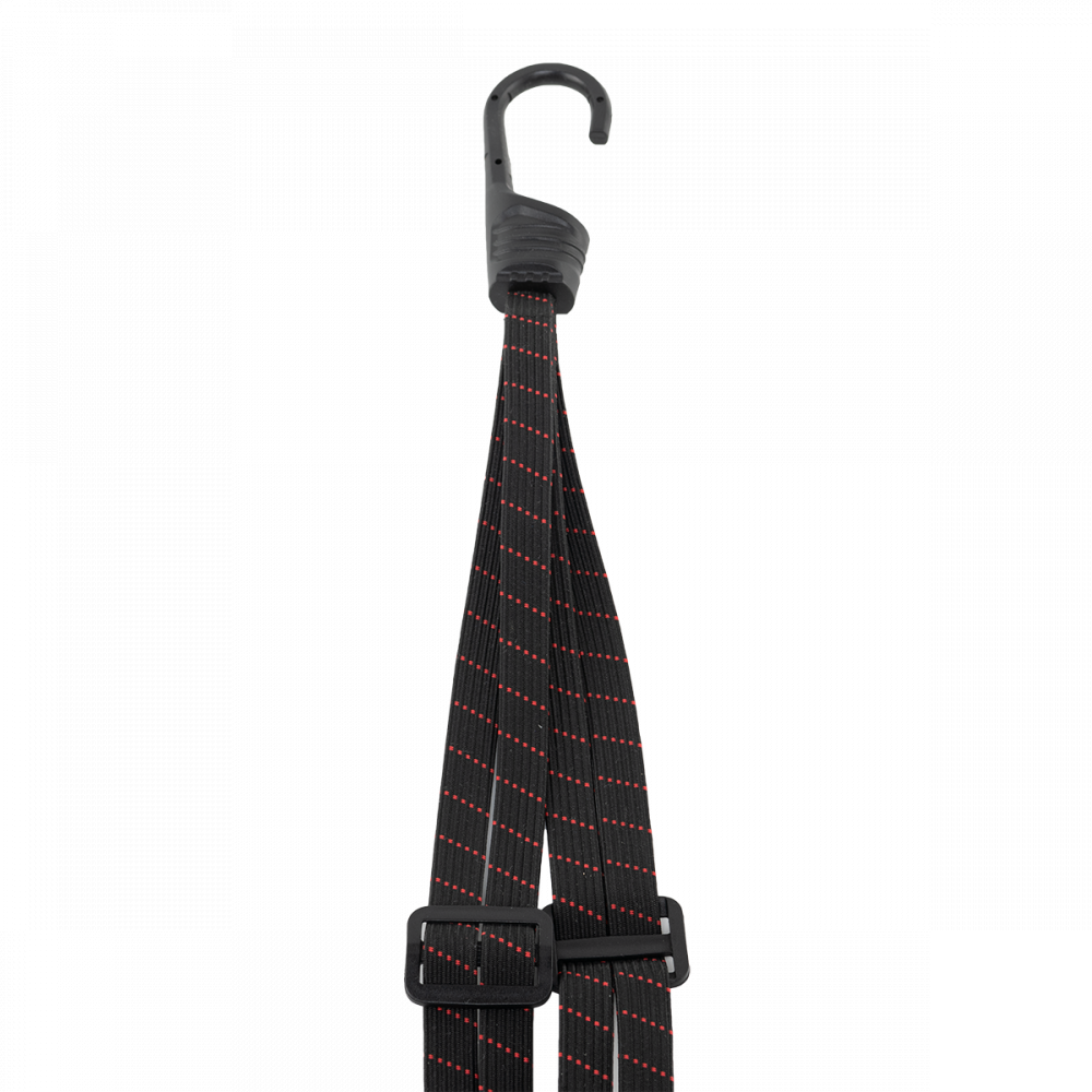Elastic Spider Bungee Strap with Hooks for Bike Rack – Black