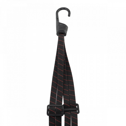Elastic Spider Bungee Strap with Hooks for Bike Rack – Black