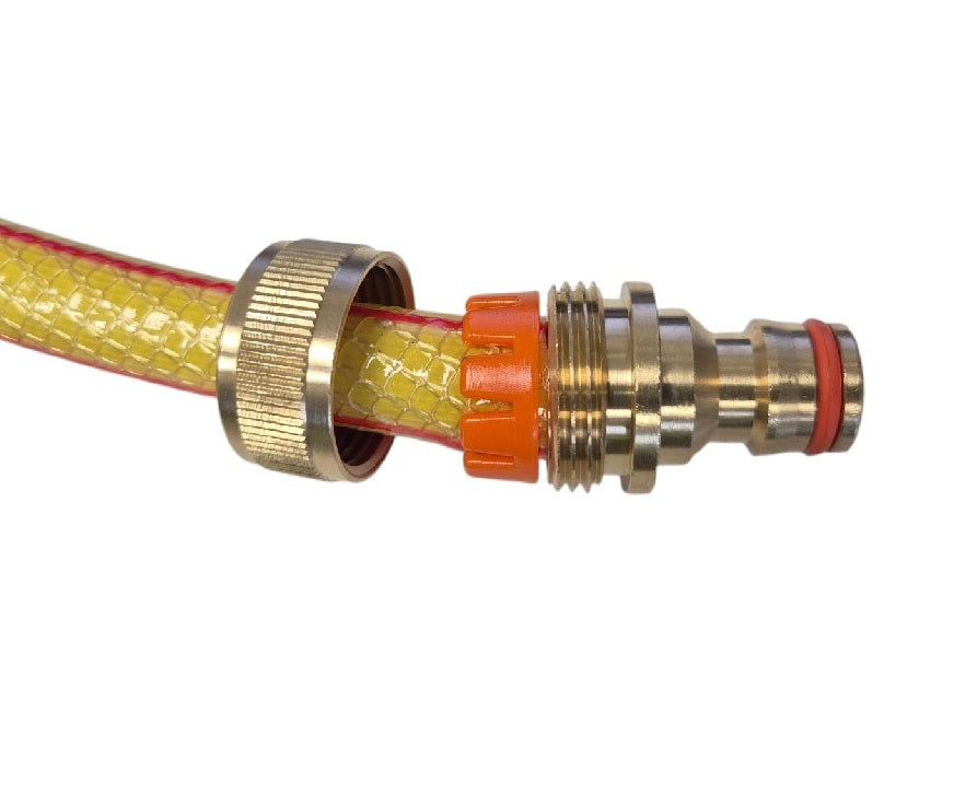 Quick-Connect Male Hose End Fitting