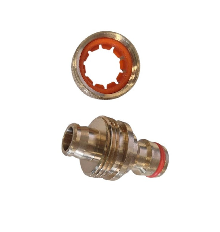 Quick-Connect Male Hose End Fitting
