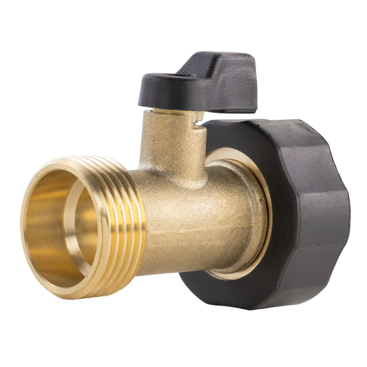 ¾” BSP Female to Male Brass Inline Valve