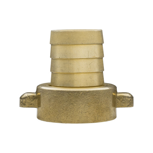 Brass Hose Connector 3/4" BSP Female – 19mm Adapter