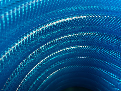Blue Transparent Braided Fuel Hose PVC 19mm x 2.1mm