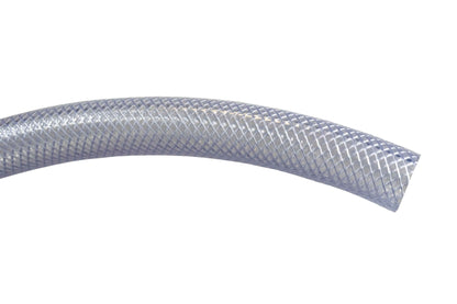 Transparent Reinforced PVC Hose Pipe – 8 mm × 1.6 mm