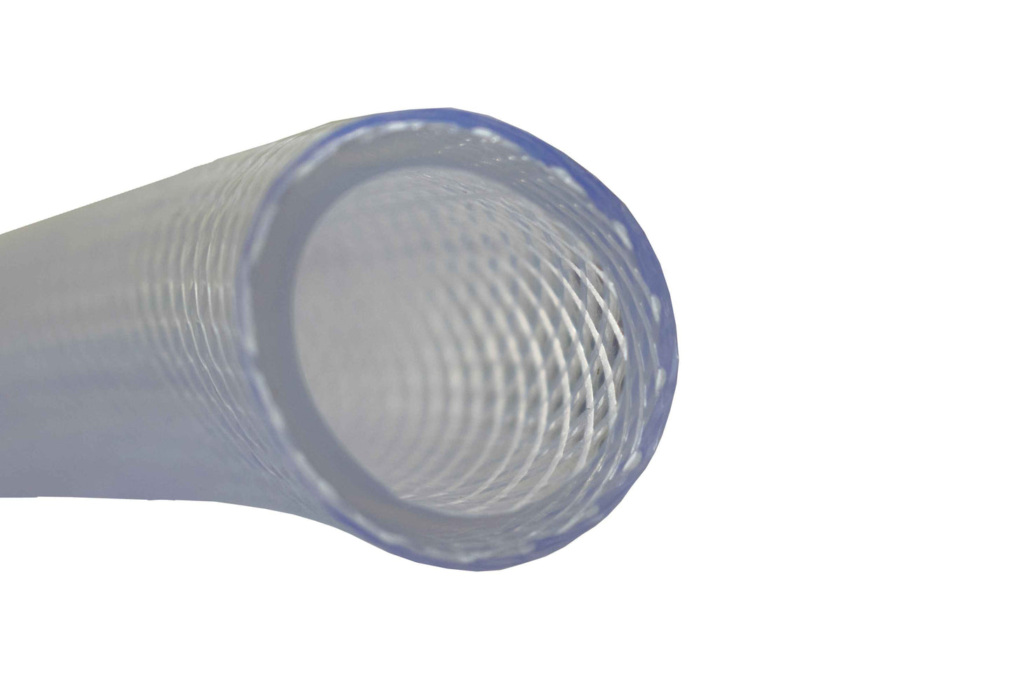 Transparent Reinforced PVC Hose Pipe – 16 mm × 1.9 mm