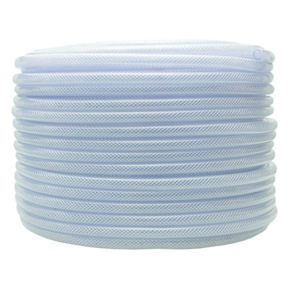 Transparent Reinforced PVC Hose Pipe – 8 mm × 1.6 mm