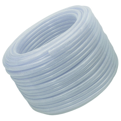 Transparent Reinforced PVC Hose Pipe – 8 mm × 1.6 mm