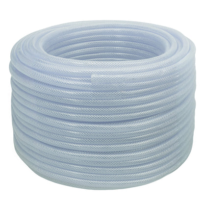 Transparent Reinforced PVC Hose Pipe – 8 mm × 1.6 mm