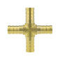 Brass 10mm Cross Connector