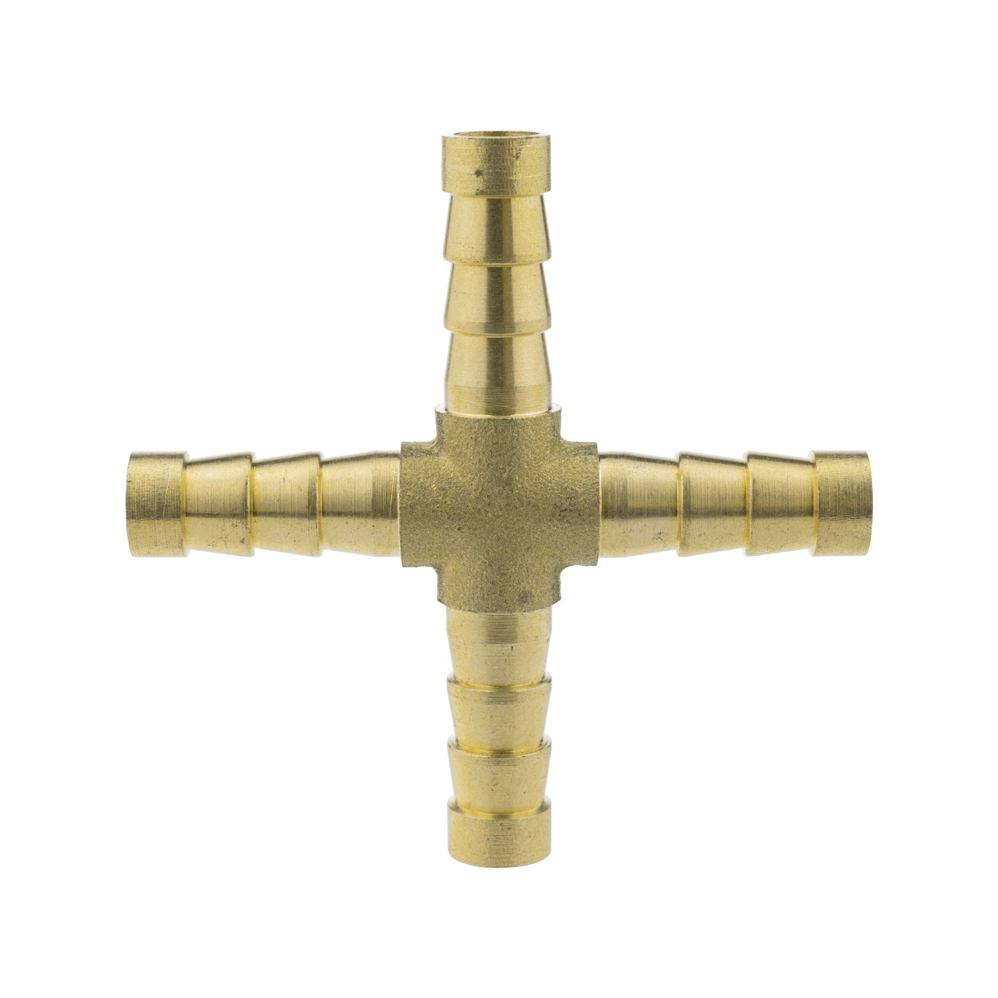 Brass 6mm Cross Connector