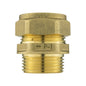 Brass Compression Straight Fitting 22mm x 3/4" BSP Male