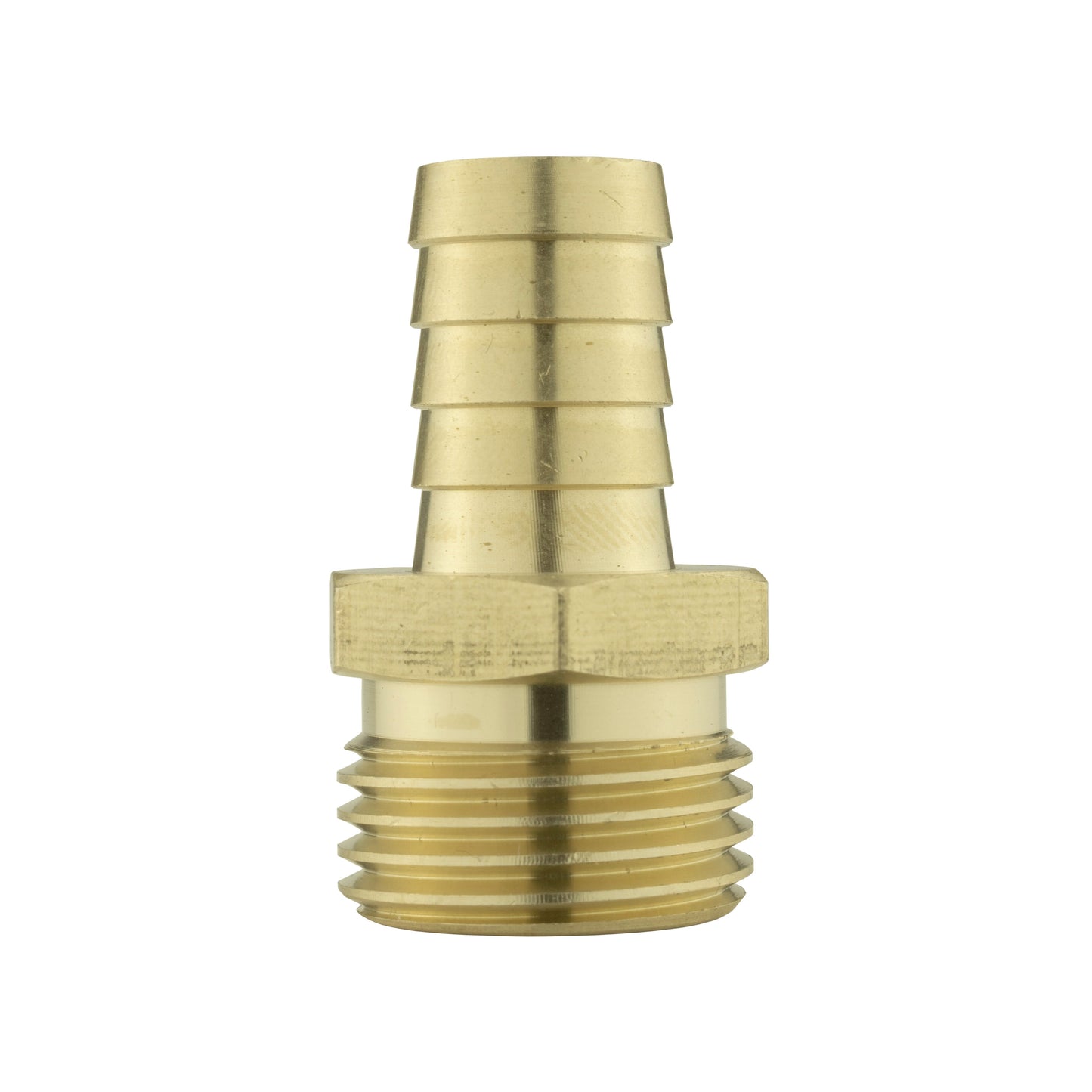 13mm Brass Inline Connector with 1/2" BSP Male Thread