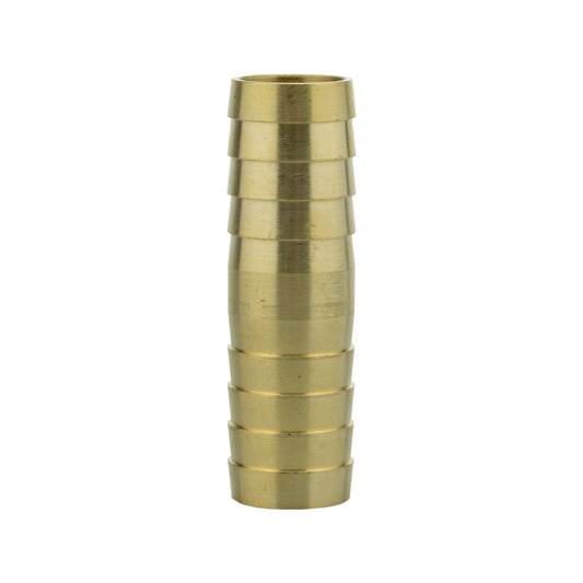 Brass 15mm Straight Pipe Connector