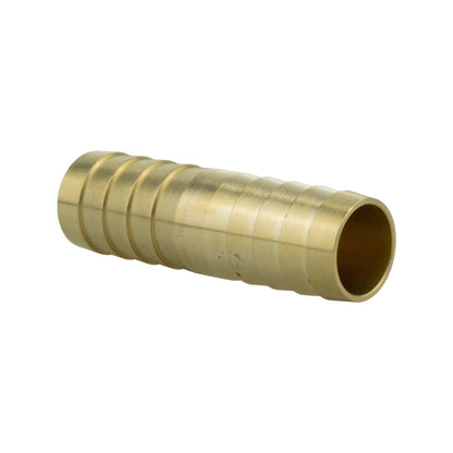 Brass 15mm Straight Pipe Connector