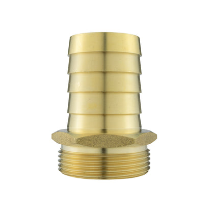 38mm Brass Hose Joiner with 1.5" BSP Male Thread