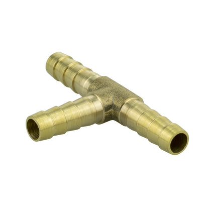 8mm Brass Hose Tail T-Connector