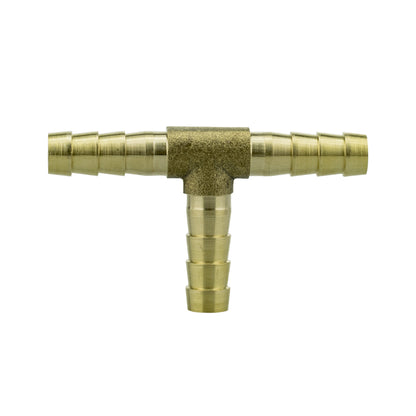 8mm Brass Hose Tail T-Connector