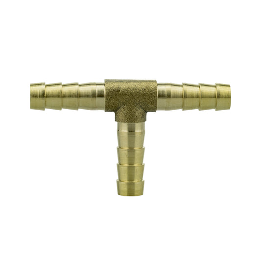 8mm Brass Hose Tail T-Connector