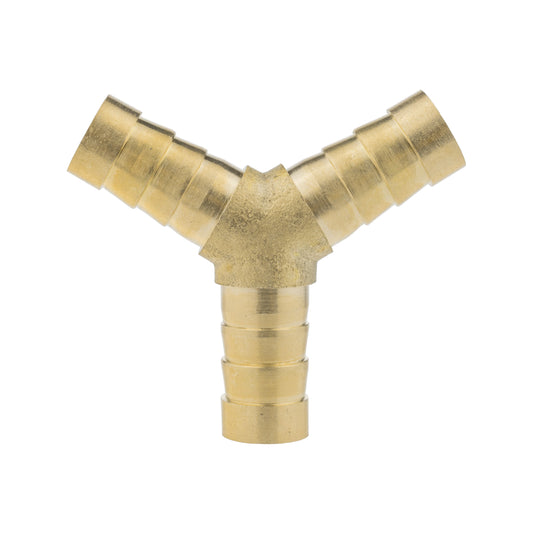 10mm Brass Tee / Y Pipe Fitting