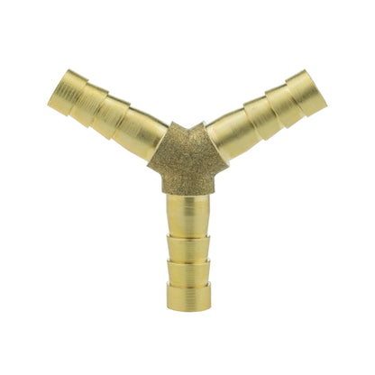 6mm Brass Tee / Y Pipe Fitting