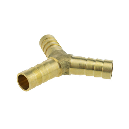 8mm Brass Tee / Y Pipe Fitting
