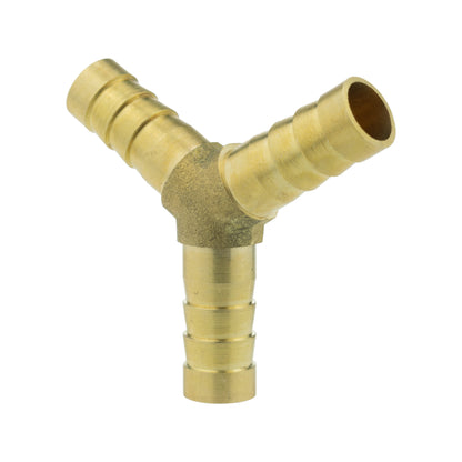 8mm Brass Tee / Y Pipe Fitting