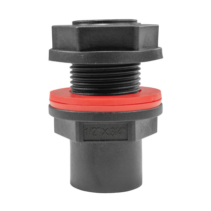 Water Butt Connector with 3/4" BSP Male and 1/2" BSP Female Threads